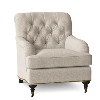 Devan Armchair Chair with Ottoman