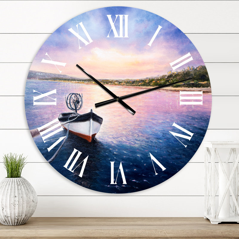 Horloge murale Lake House, Surdimensionné