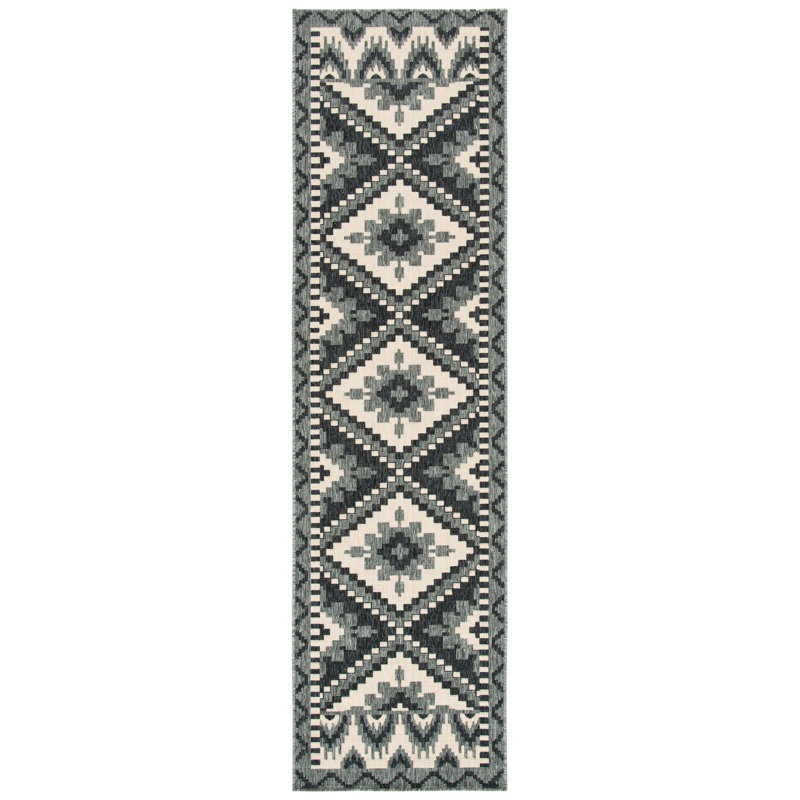 Northpoint Veranda Performance Southwestern Indoor/Outdoor Area Rug, Runner 2'3" x 10'