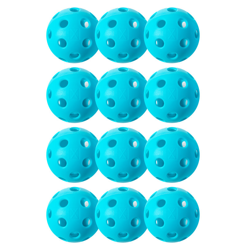Pickleballs, Bleu