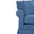 Friedman 115" W 2-Piece Upholstered Sectional with Foam and Down Blend Cushions-28316423-28316460