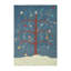 Rug & Kilim’S Suzani Style Kilim In Blue With Polychrome Tree And Bird Pictorial