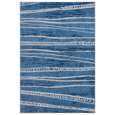 Cottage Performance Abstract Indoor/Outdoor Area Rug