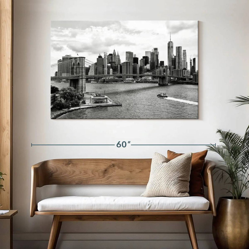 Nicci The NYC Skyline, 32" H x 48" W
