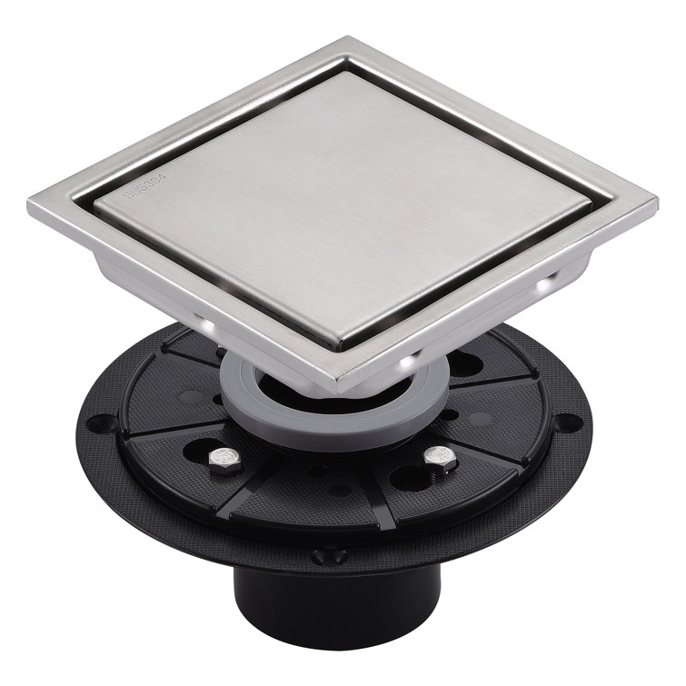4.33'' Square Tile-In Shower Drain