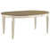 Azil Oval Solid Wood Base Dining Table