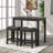 Button Tufted Counter Height Stool, Set of 2-424456317