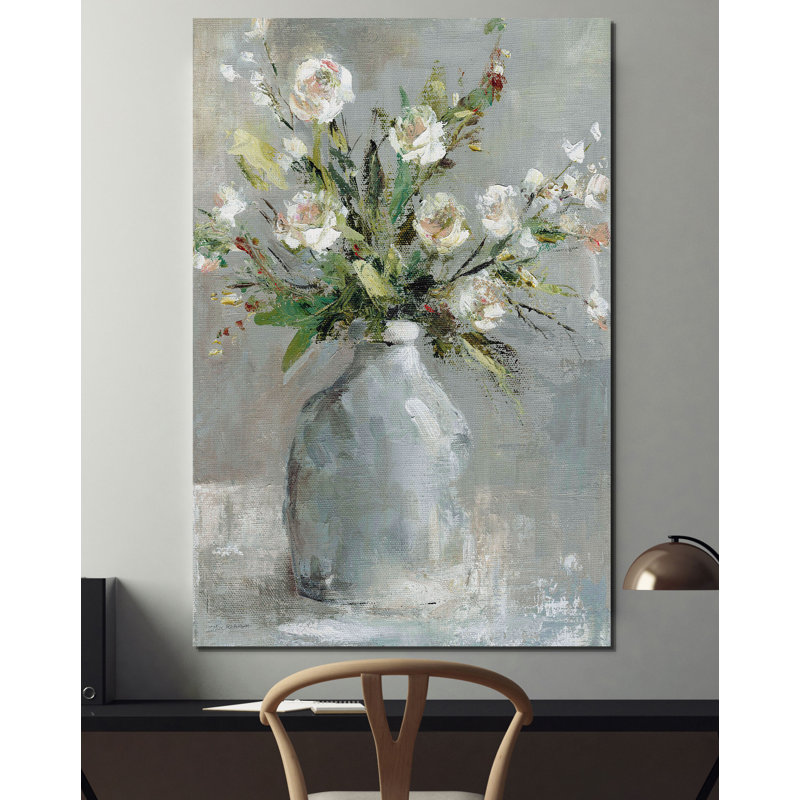Country Bouquet I - Imprimé, H 48 po x l 32 po x P 1,5 po, Toile tendue