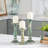 8.30'' H Solid Wood Tabletop Candlestick