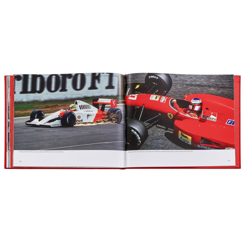 F1 Heroes Leather Bound Book
