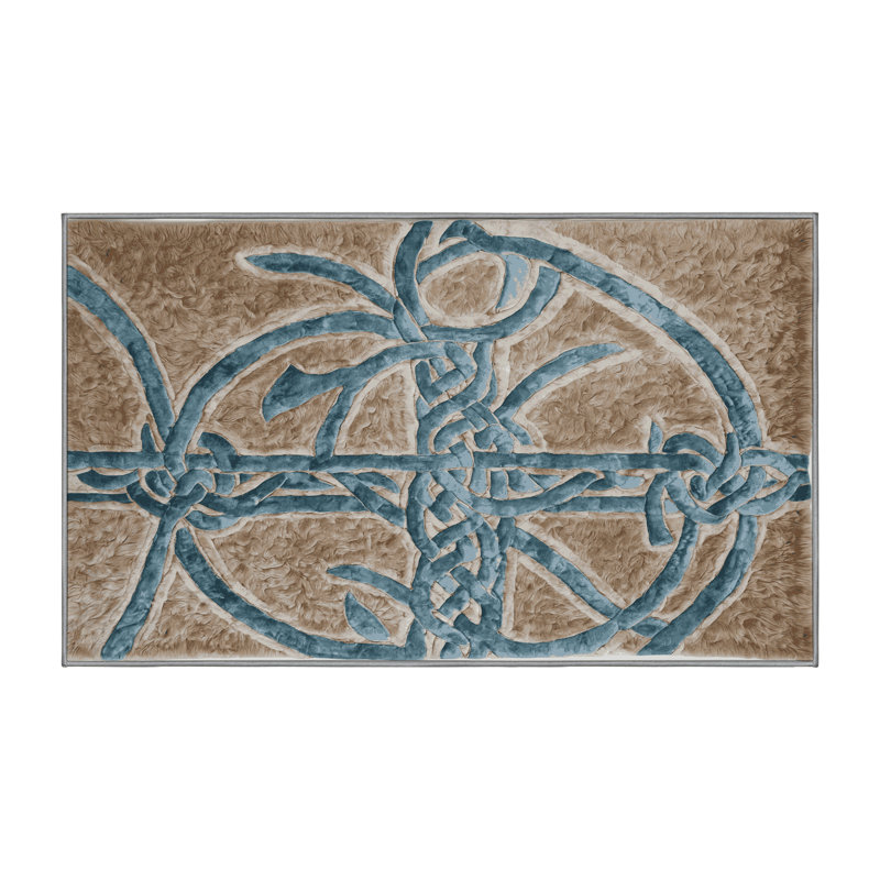 Tapis gris lavable à la machine GSIX03694, Tapis de couloir 2 pi x 4 pi