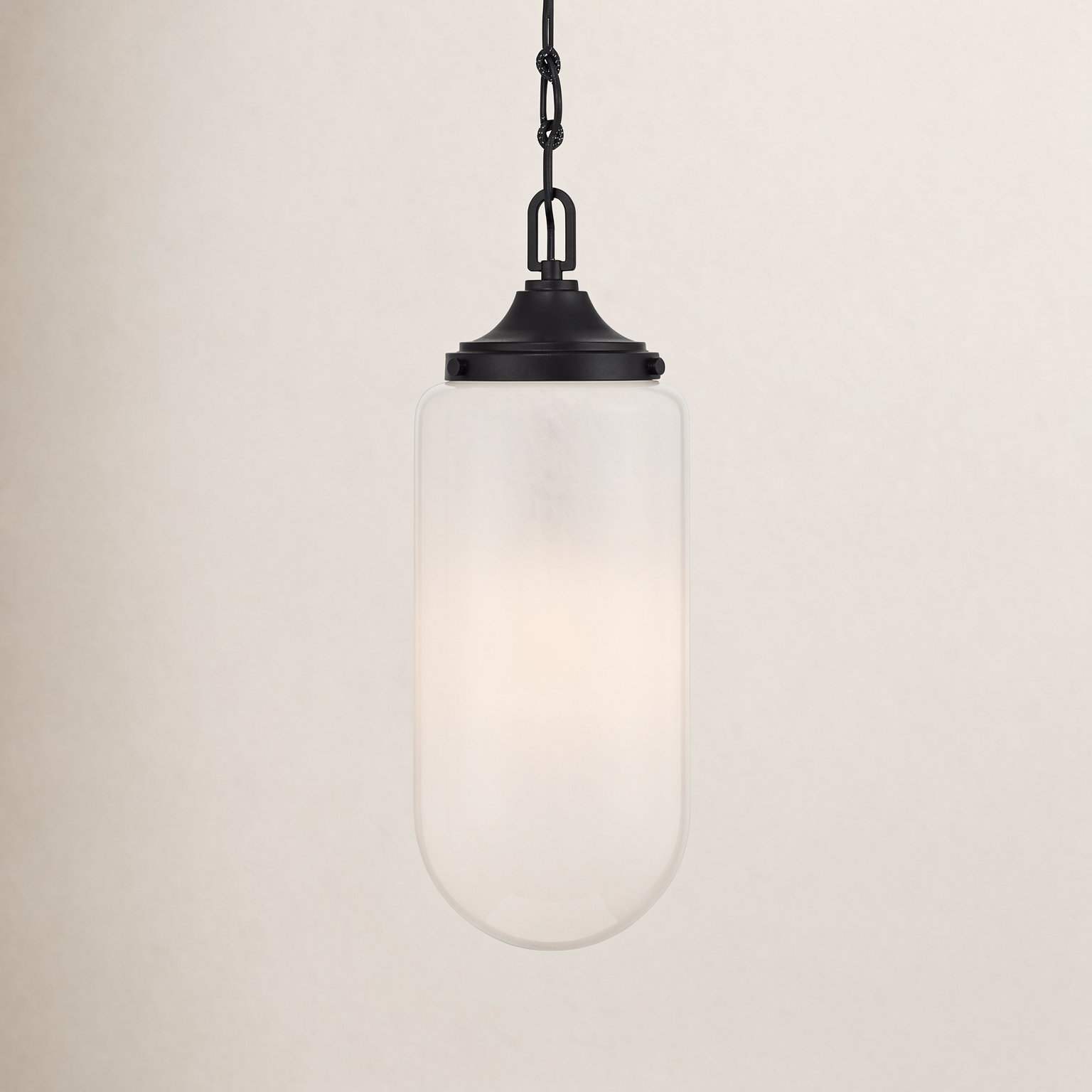 Dimmable 3-Light Pendant, Black