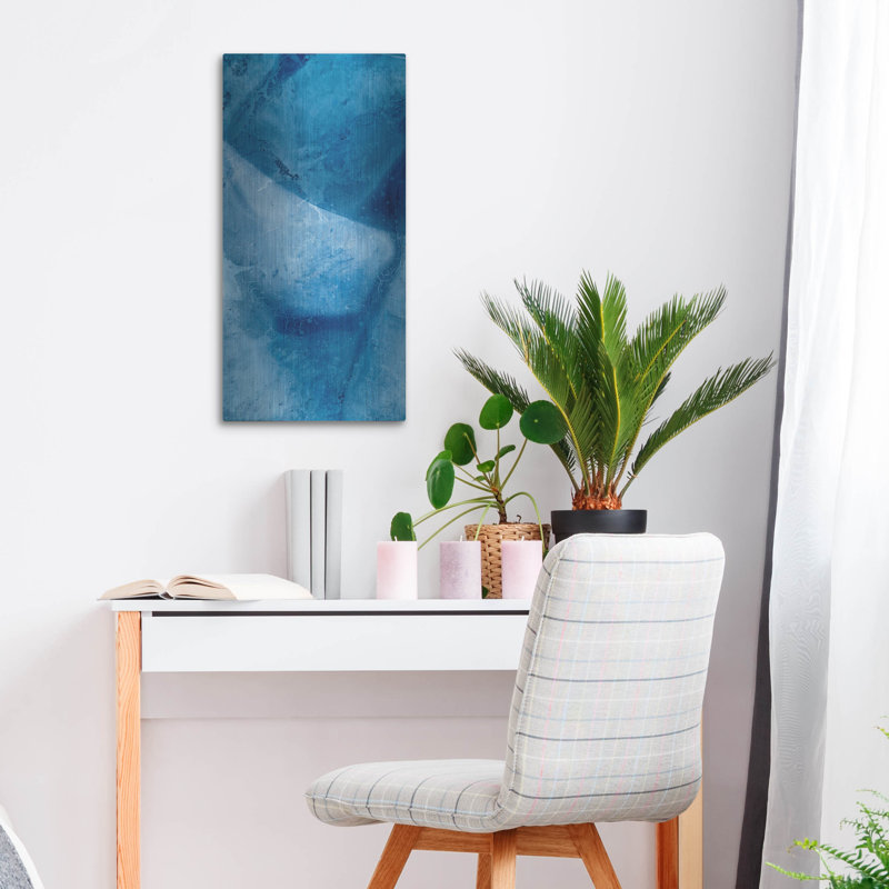  «Underc actuelle 4» par Chariklia Zarris, art mural en métal, 12 po x 24 po, H 24 po x l 12 po