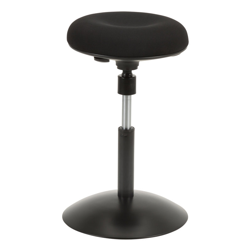 Tabouret pivotant Peggie, Noir