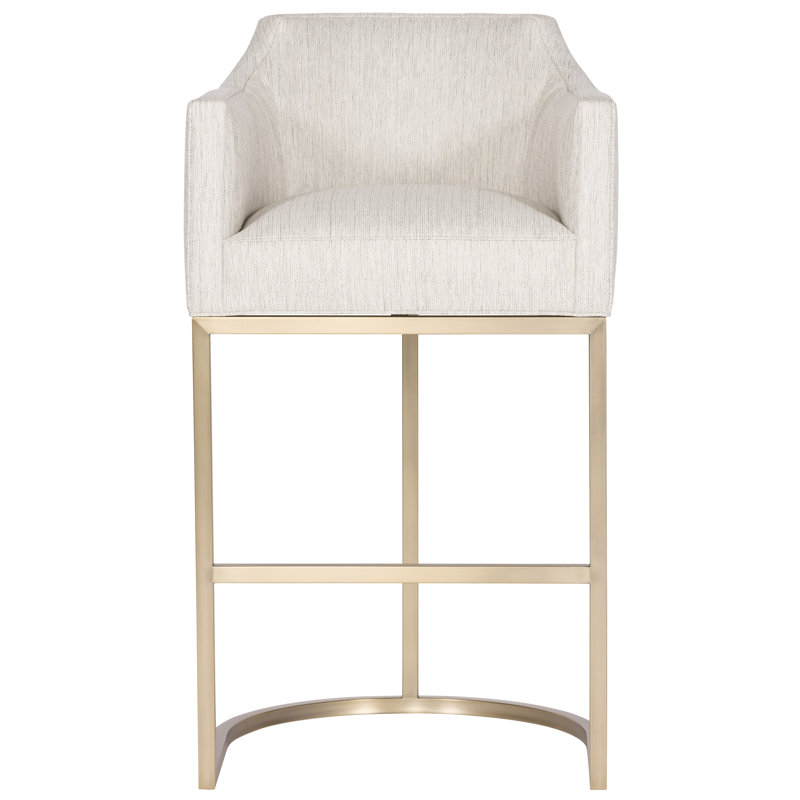 Make It Yours Counter & Bar Stool, Satin Brass, Extra Tall (34" Seat Height)