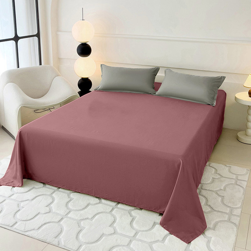 Fiber bed sheet Solid Color Ease Friendly Washable Sheets, I