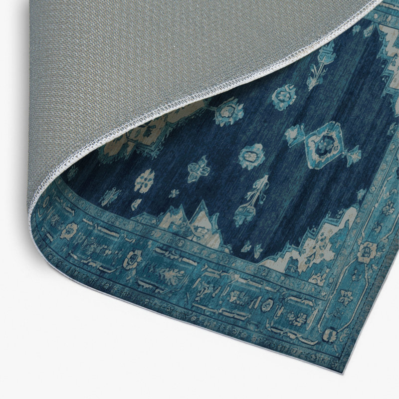 Tapis gris intérieur et extérieur surteint, Rectangulaire 2 pi x 3 pi