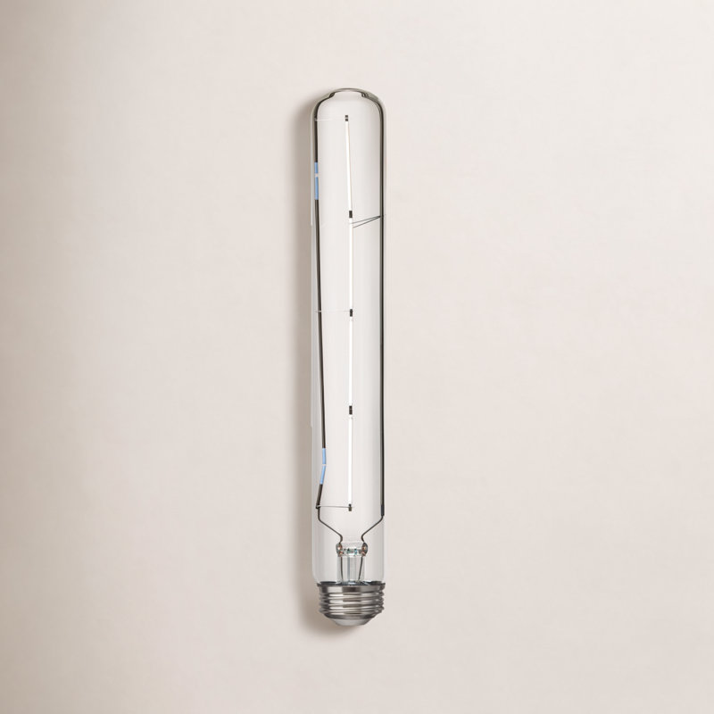 Visual Comfort & Co. LED T9 shape 7.5W 3000K Warm White E-26 Medium base Clear Edison Style light bulb, 3000 Kelvins