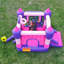 11" x 10.5" Bounce House with Slide and Air Blower-68933997-65276844