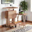 Ensemble de tables à collation 6 pièces en bois au fini naturel Turner, H 25,96 po x L 18,93 po x P 15,7 po-1423881985
