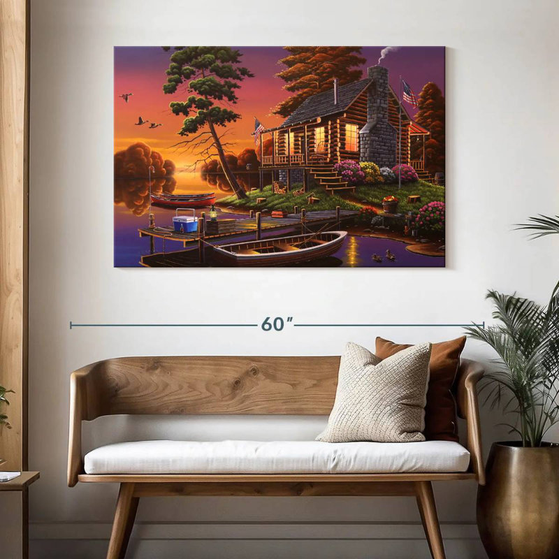 New Day Dawning, 32" H x 48" W