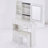29.2" Small Size Left Drawer Desktop Vanity Table + Cushioned Stool, 2 Ac+2 Usb Power Station, Hair Dryer Bracket, Extra Large Touch Control Sliding Led Mirror, Tri-Color Switching, Brightness Adjust-264697914