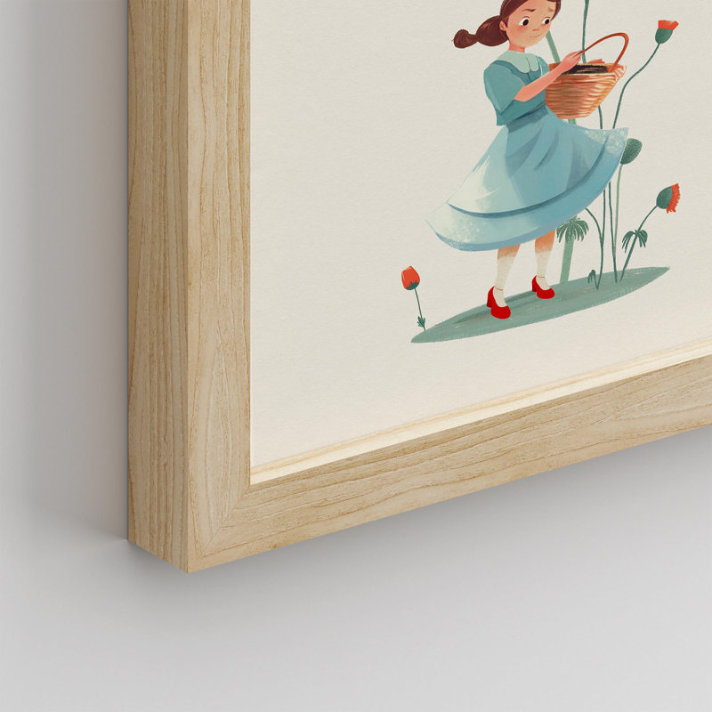 "Citation de beauté pour enfants" sur papier, Naturel, H 14 po x l 11 po