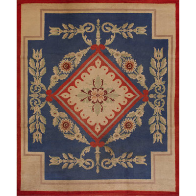 Tapis antique français Art Deco - European