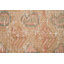 Tapis géométrique délavé traditionnel 3 x 5