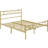 Anelis Metal Bed Frame Platform with Curved Design Headboard & Footboard-290329631-283079541
