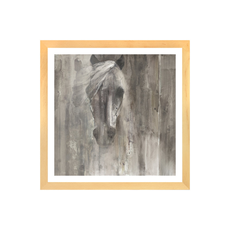 " Shadow Light " by Albena Hristova, 16" H x 16" W x 1" D, White Framed, White