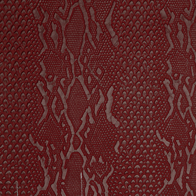 Nolita - Vinyl Upholstery Fabric By The Yard, Firecracker