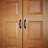 Black Door Pull Handle Wrought Iron Cabinet Door Handle 6" Drawer Handle
