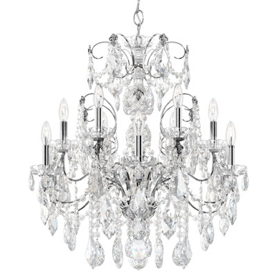 Century 12 - Light Glass Chandelier