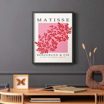 Matisse XLV III, reproduction encadrée - bois massif