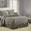 4 Piece Damask Oversized Embroidery Bedspread Set-21301791-21301800