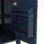 Meuble-lavabo moderne avec lavabo supérieur, 2 tiroirs et un tiroir basculant-407353217