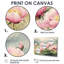 Pe pivoines dans la prairie alpine II - pivoines, art mural sur toile-1639296082-1639296083-1639296086