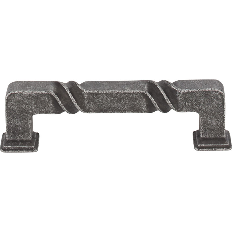 Tahoe Bar Pull, 12", Distressed Antique Silver