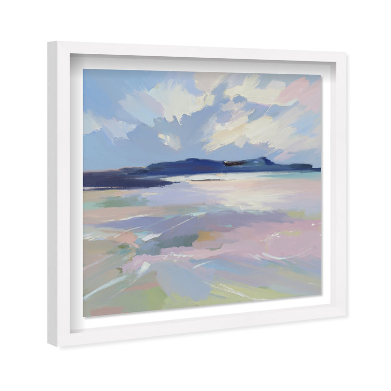 Passing Clouds Print by Oliver Gal, 21.5"H x 21.5"W, White Shadowbox