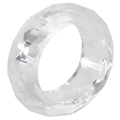 Rond de serviette en cristal