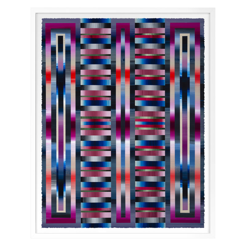 Standing Tall Print by Abrams, Elyce, 28" H x 22" W, White