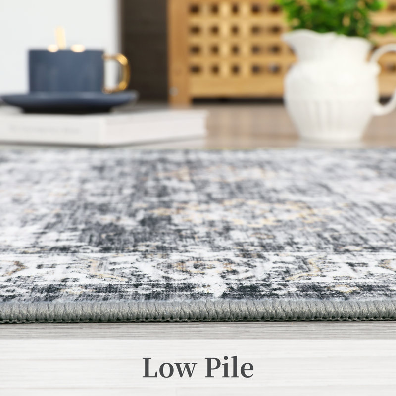 Tapis Vidula avec envers antidérapant, Rectangle 5 pi x 7 pi