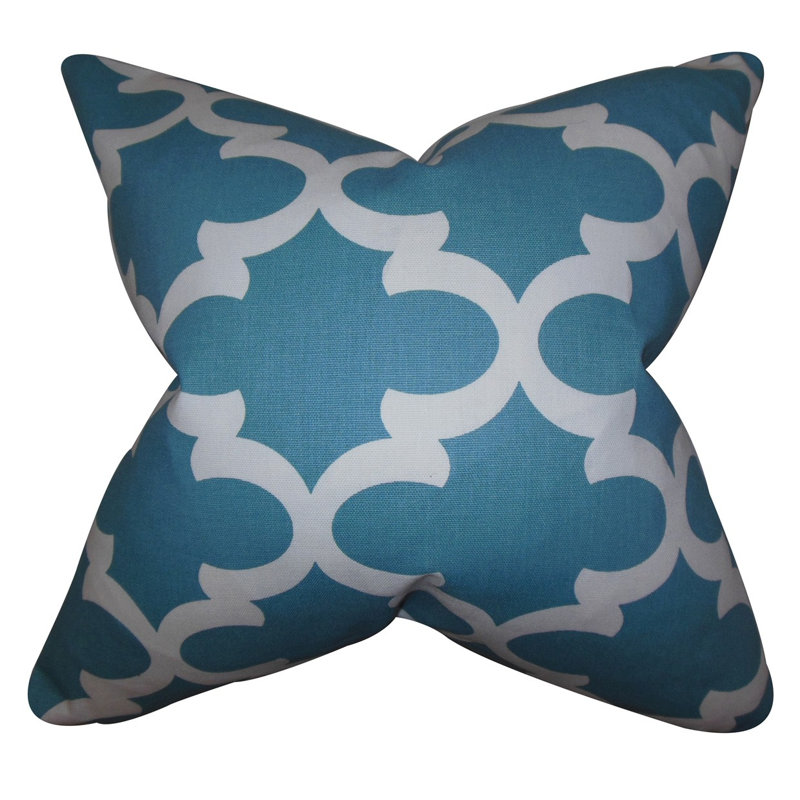  100% Cotton Throw Pillow, Regatta, 18" x 18", Pillow Cover Only - No Insert