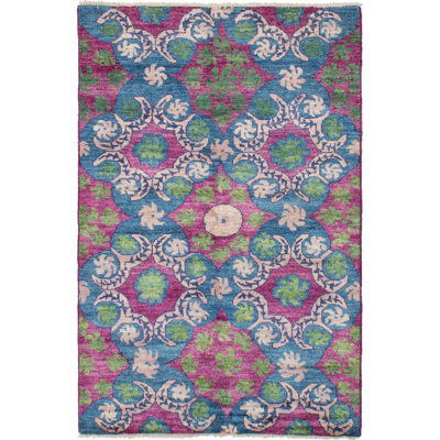 Kani One-of-a-Kind 5'3" X 8'1" 2010s Wool Area Rug in