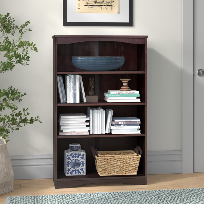 Bibliothèque pour enfants Beedle Three Posts ™, H 48 po x l 30 po x P 12 po, Cappuccino
