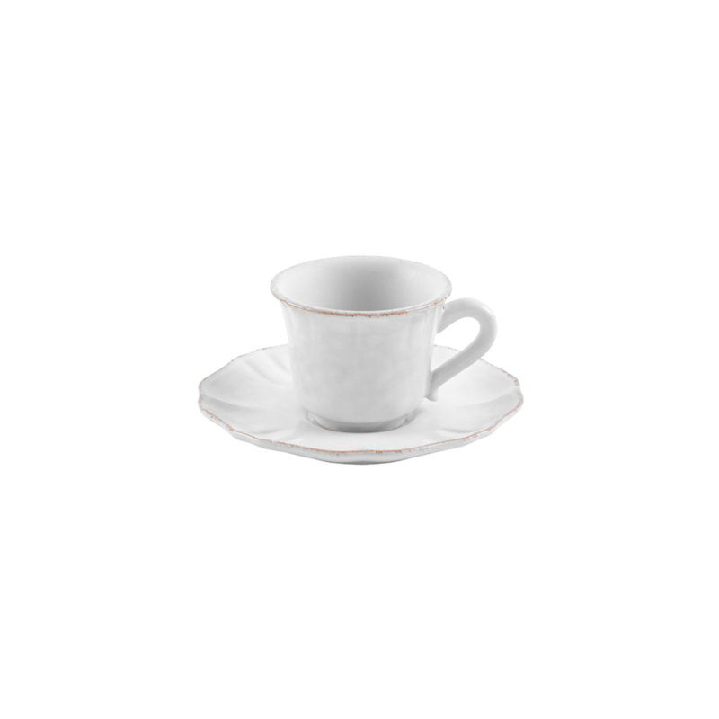 Tasse à café en grès Impressions, Brun