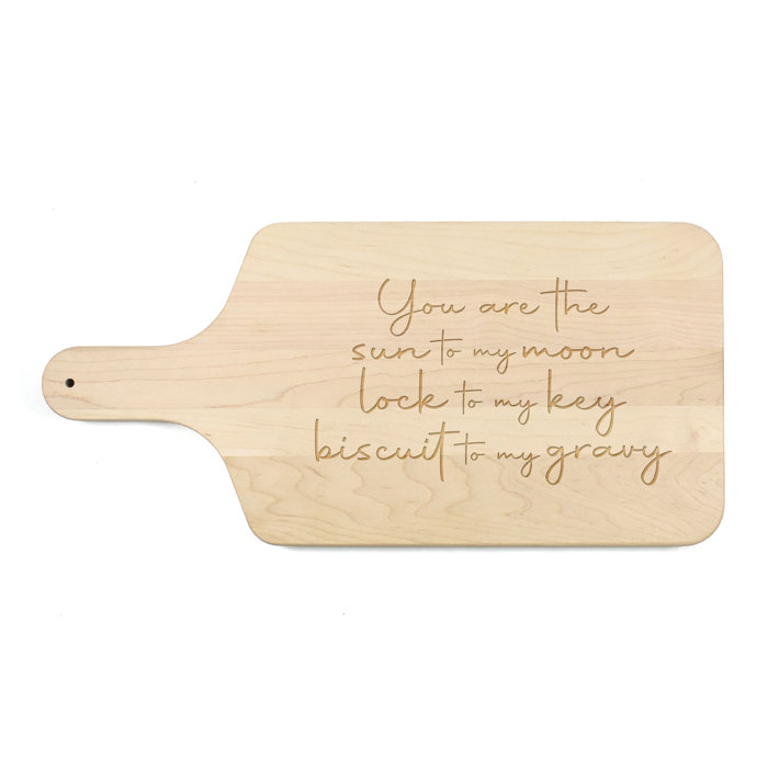 Designs Direct Creative Group The Sun To My Moon Cutting Board | Wayfair