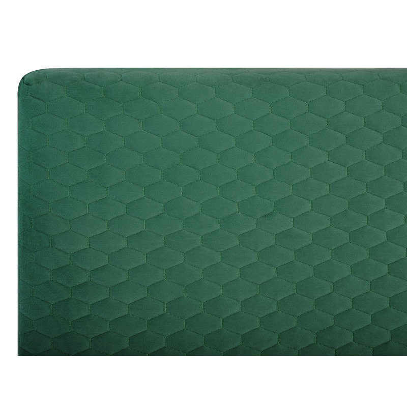 Casares Upholstered Bed, Double (4'6), Green