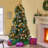 7' Noble Hinged Tree With 500 Multilights-UL,Dia:48